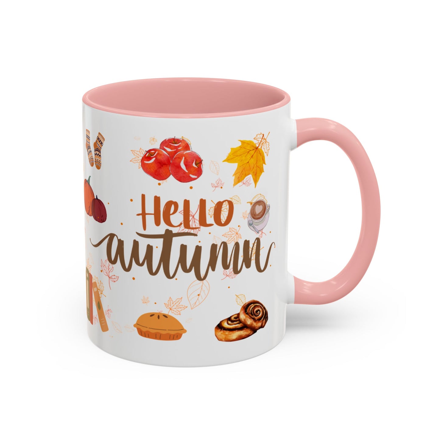 Autumn Vibes Coffee Mug, Cozy Fall Mug, Seasonal Coffee Cup, Pumpkin Spice Lover Gift, Cute Hot Drink Mug