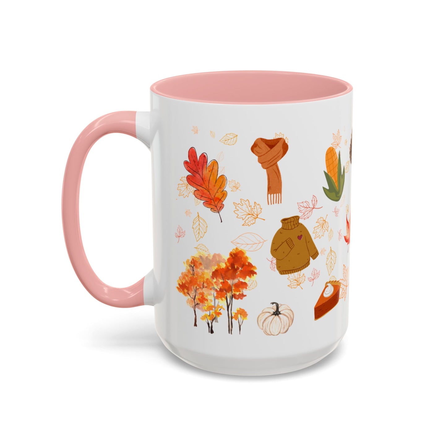 Autumn Vibes Coffee Mug, Cozy Fall Mug, Seasonal Coffee Cup, Pumpkin Spice Lover Gift, Cute Hot Drink Mug