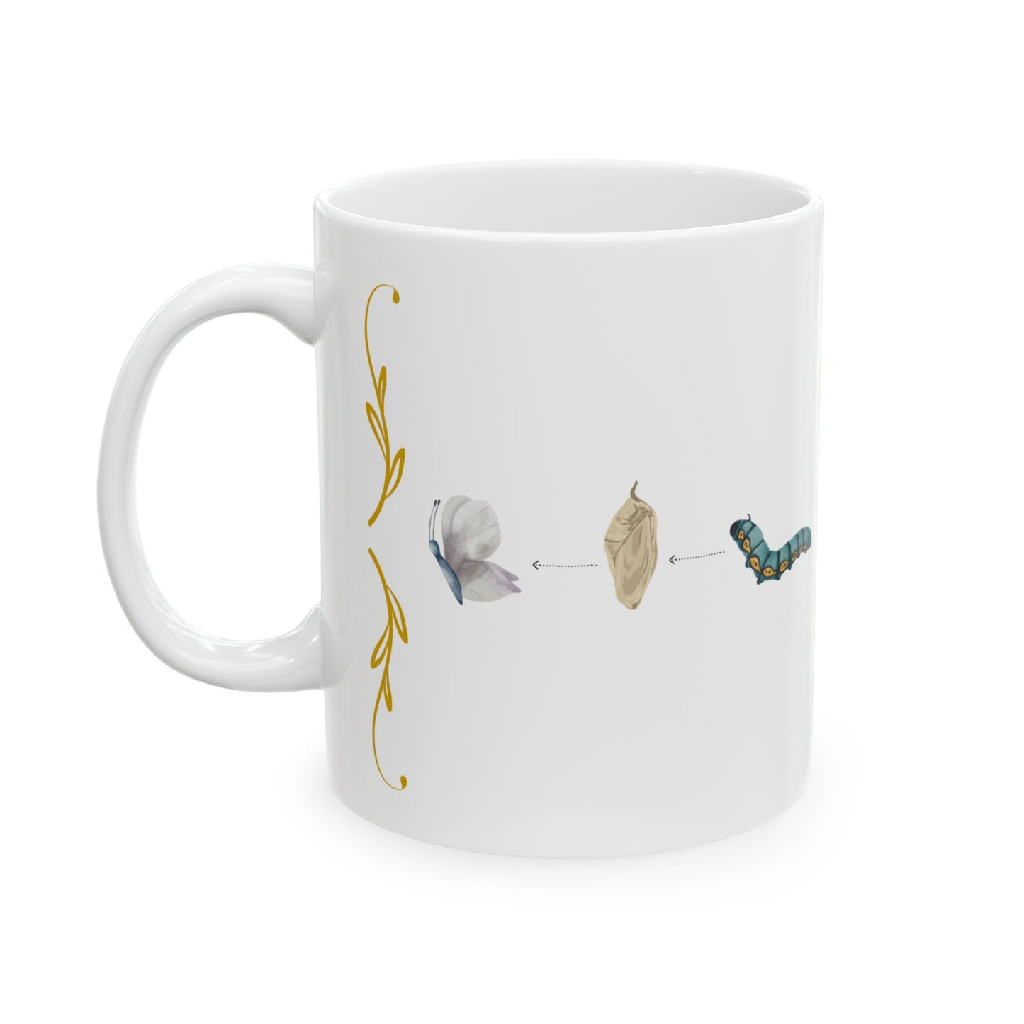 "Be Patient, Growing Takes Time" Philippians 1:6 Mug