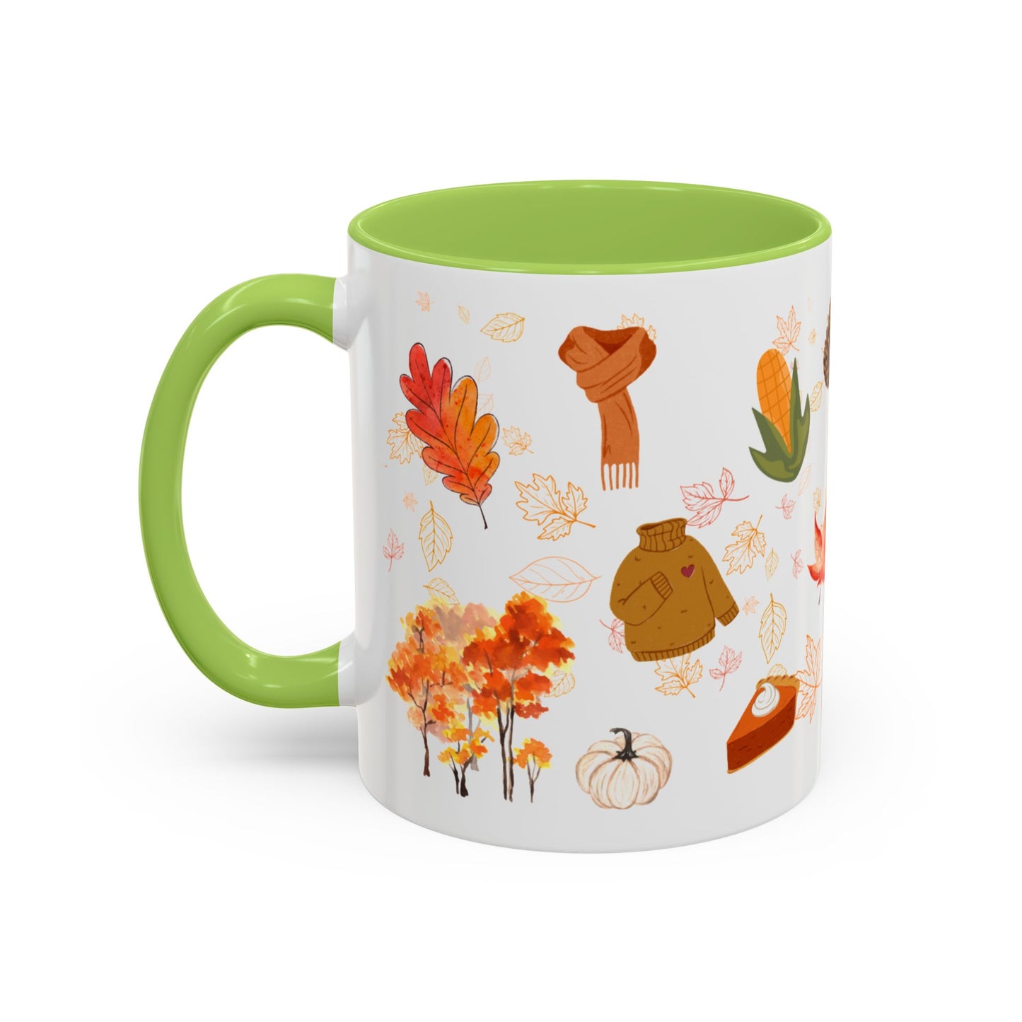 Autumn Vibes Coffee Mug, Cozy Fall Mug, Seasonal Coffee Cup, Pumpkin Spice Lover Gift, Cute Hot Drink Mug