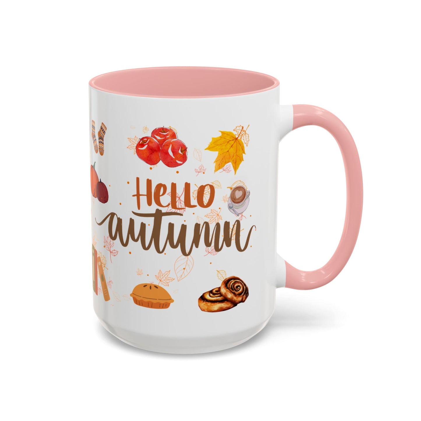 Autumn Vibes Coffee Mug, Cozy Fall Mug, Seasonal Coffee Cup, Pumpkin Spice Lover Gift, Cute Hot Drink Mug