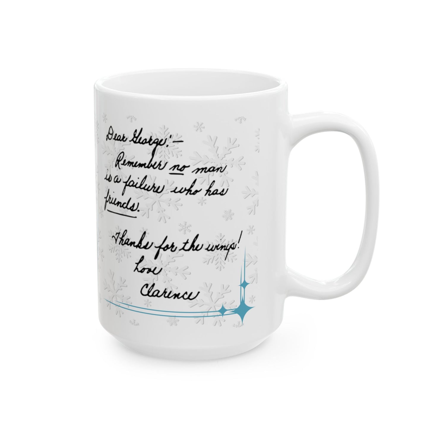 Personalized Winter Celebration Ceramic Mug
