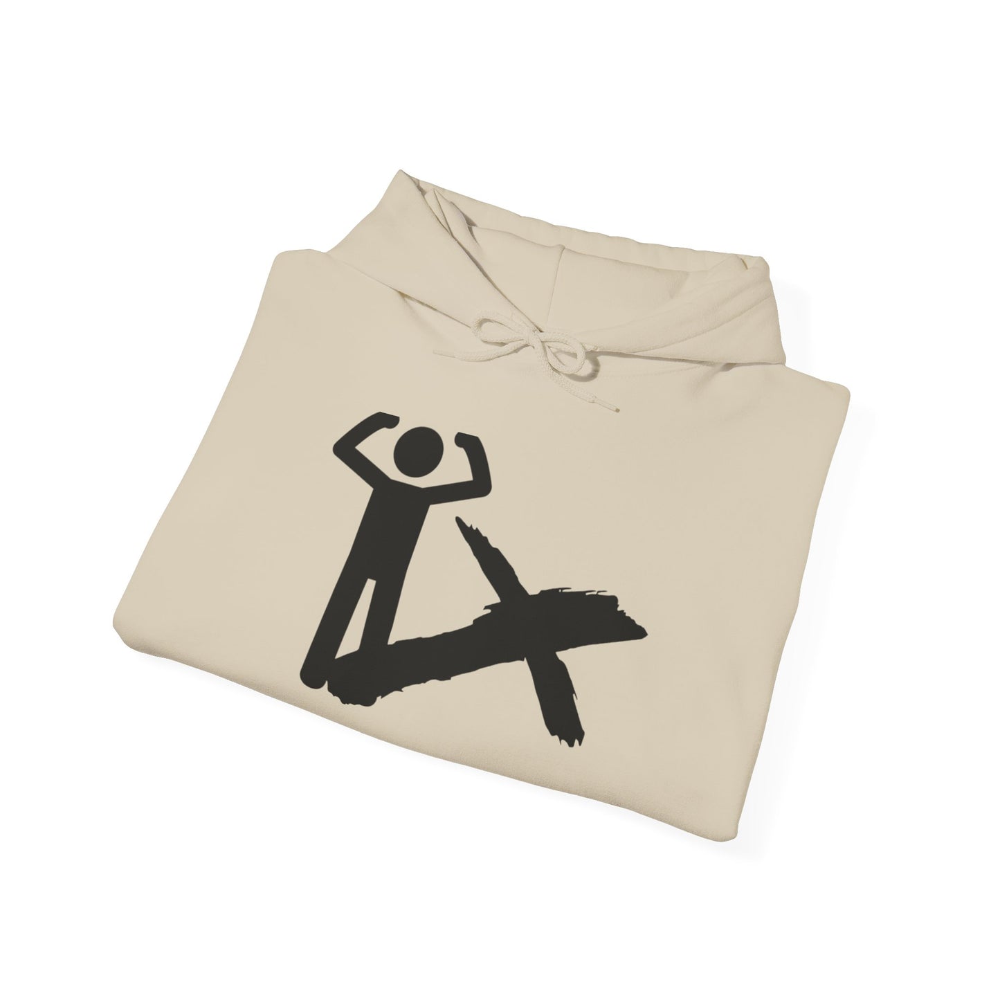 Faith-Inspired Hooded Sweatshirt, Unisex Heavy Blend Hoodie, Inspirational Gift, Christian Apparel, Cozy Sweatshirt, Bible Verse Clothing