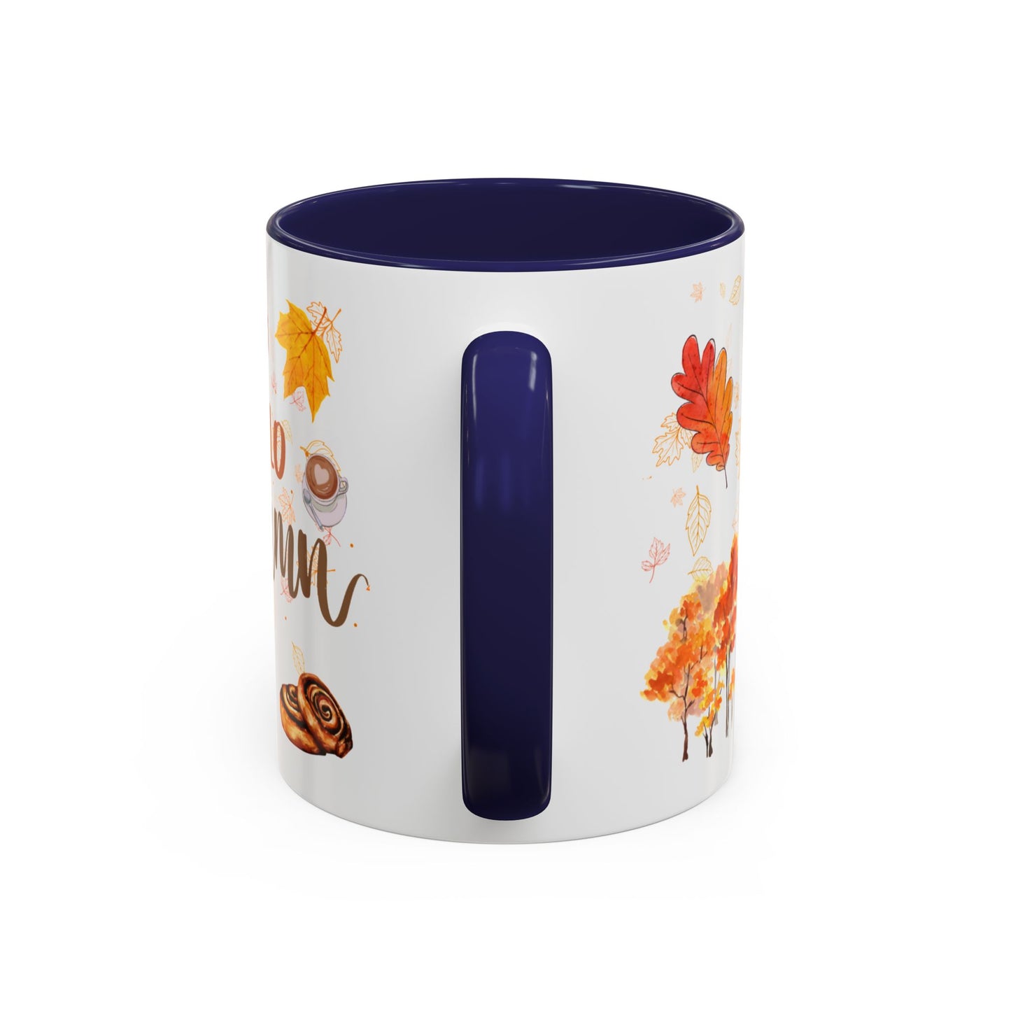 Autumn Vibes Coffee Mug, Cozy Fall Mug, Seasonal Coffee Cup, Pumpkin Spice Lover Gift, Cute Hot Drink Mug