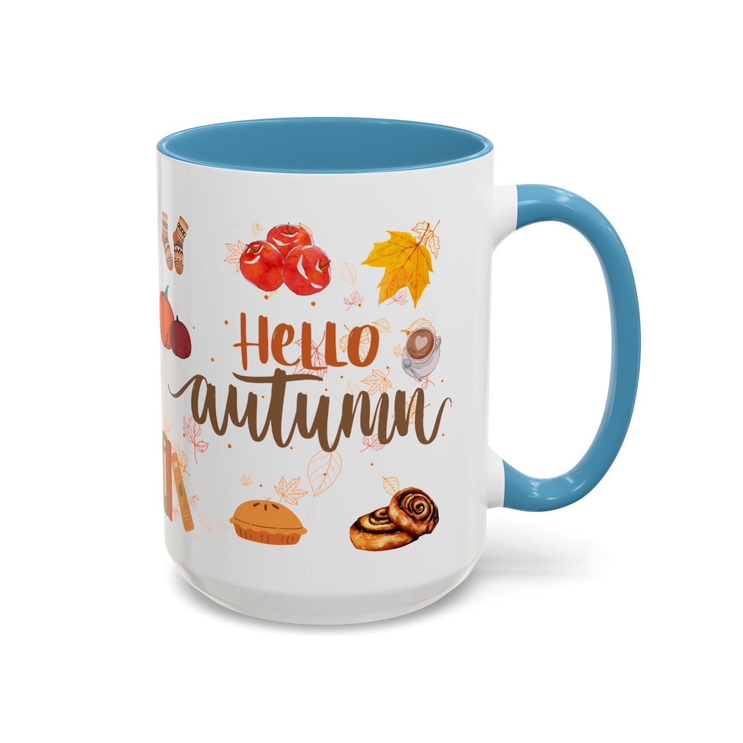Autumn Vibes Coffee Mug, Cozy Fall Mug, Seasonal Coffee Cup, Pumpkin Spice Lover Gift, Cute Hot Drink Mug
