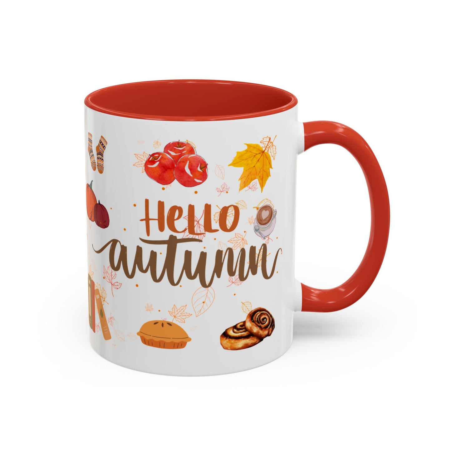 Autumn Vibes Coffee Mug, Cozy Fall Mug, Seasonal Coffee Cup, Pumpkin Spice Lover Gift, Cute Hot Drink Mug