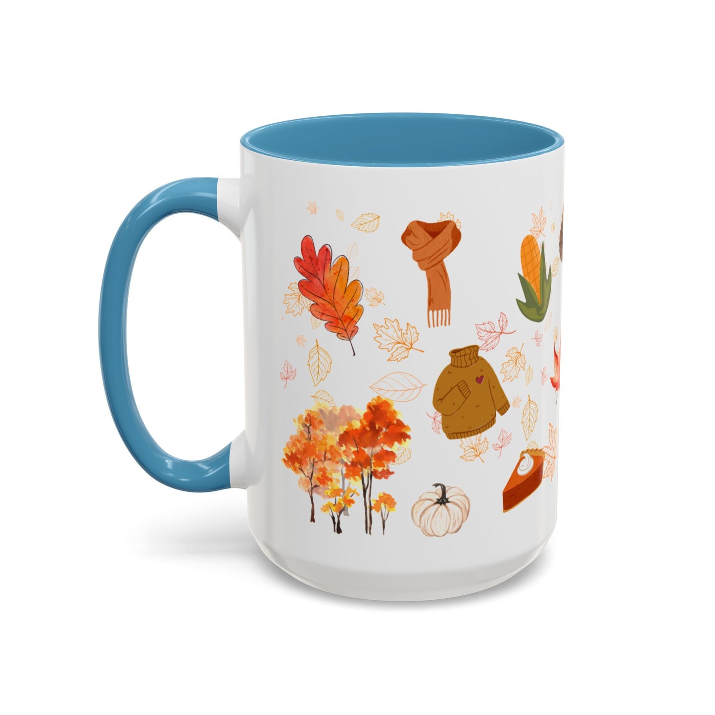 Autumn Vibes Coffee Mug, Cozy Fall Mug, Seasonal Coffee Cup, Pumpkin Spice Lover Gift, Cute Hot Drink Mug
