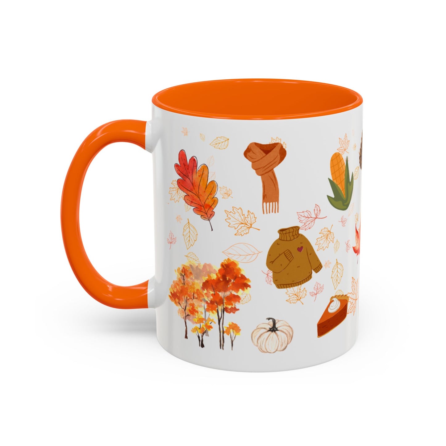 Autumn Vibes Coffee Mug, Cozy Fall Mug, Seasonal Coffee Cup, Pumpkin Spice Lover Gift, Cute Hot Drink Mug