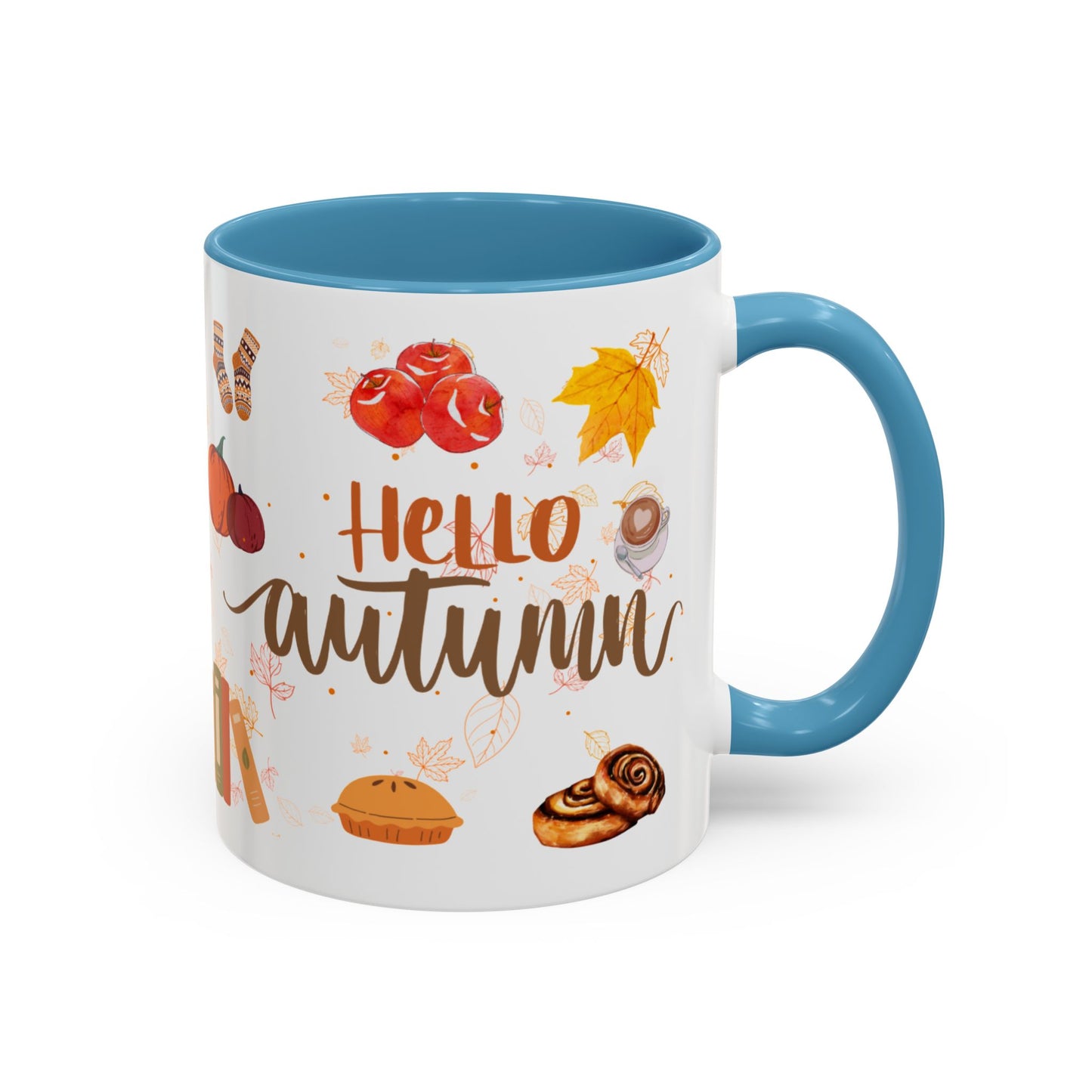 Autumn Vibes Coffee Mug, Cozy Fall Mug, Seasonal Coffee Cup, Pumpkin Spice Lover Gift, Cute Hot Drink Mug