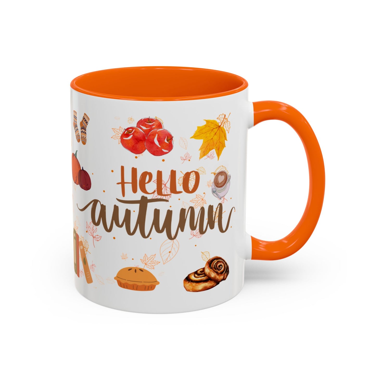 Autumn Vibes Coffee Mug, Cozy Fall Mug, Seasonal Coffee Cup, Pumpkin Spice Lover Gift, Cute Hot Drink Mug