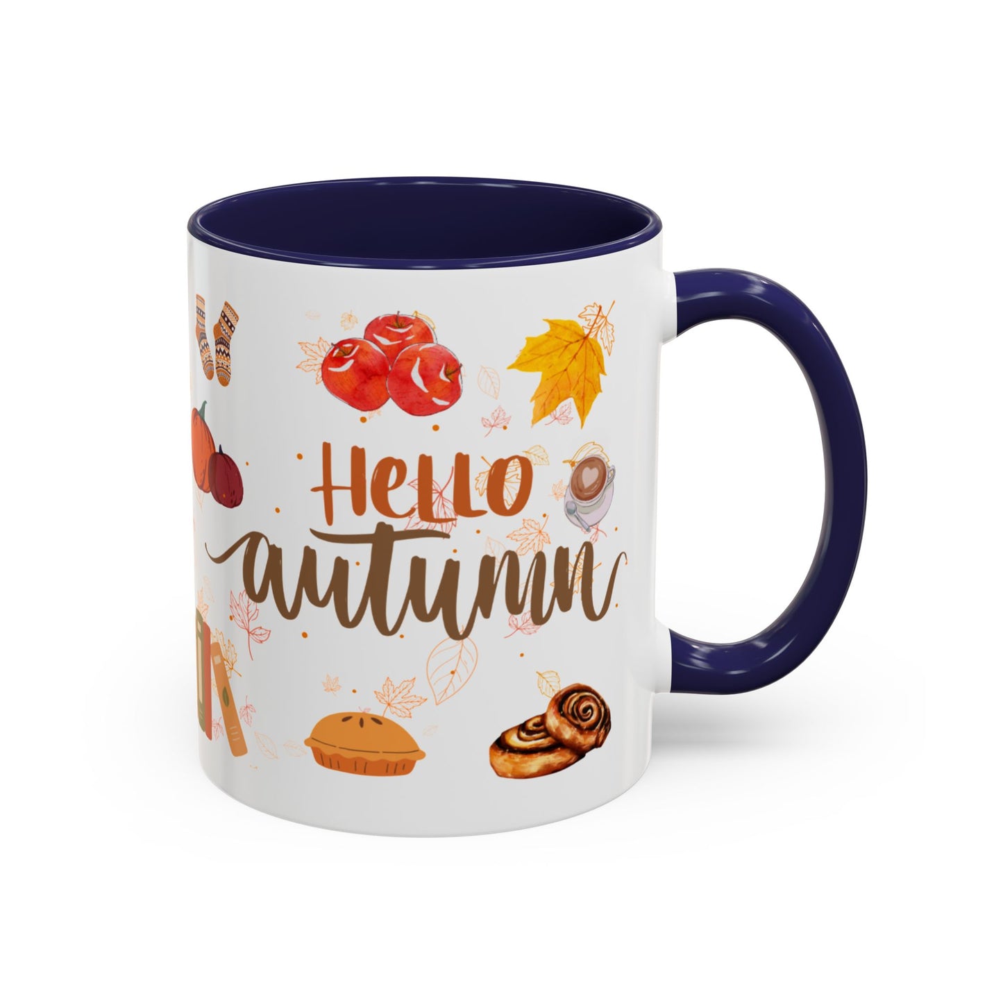 Autumn Vibes Coffee Mug, Cozy Fall Mug, Seasonal Coffee Cup, Pumpkin Spice Lover Gift, Cute Hot Drink Mug