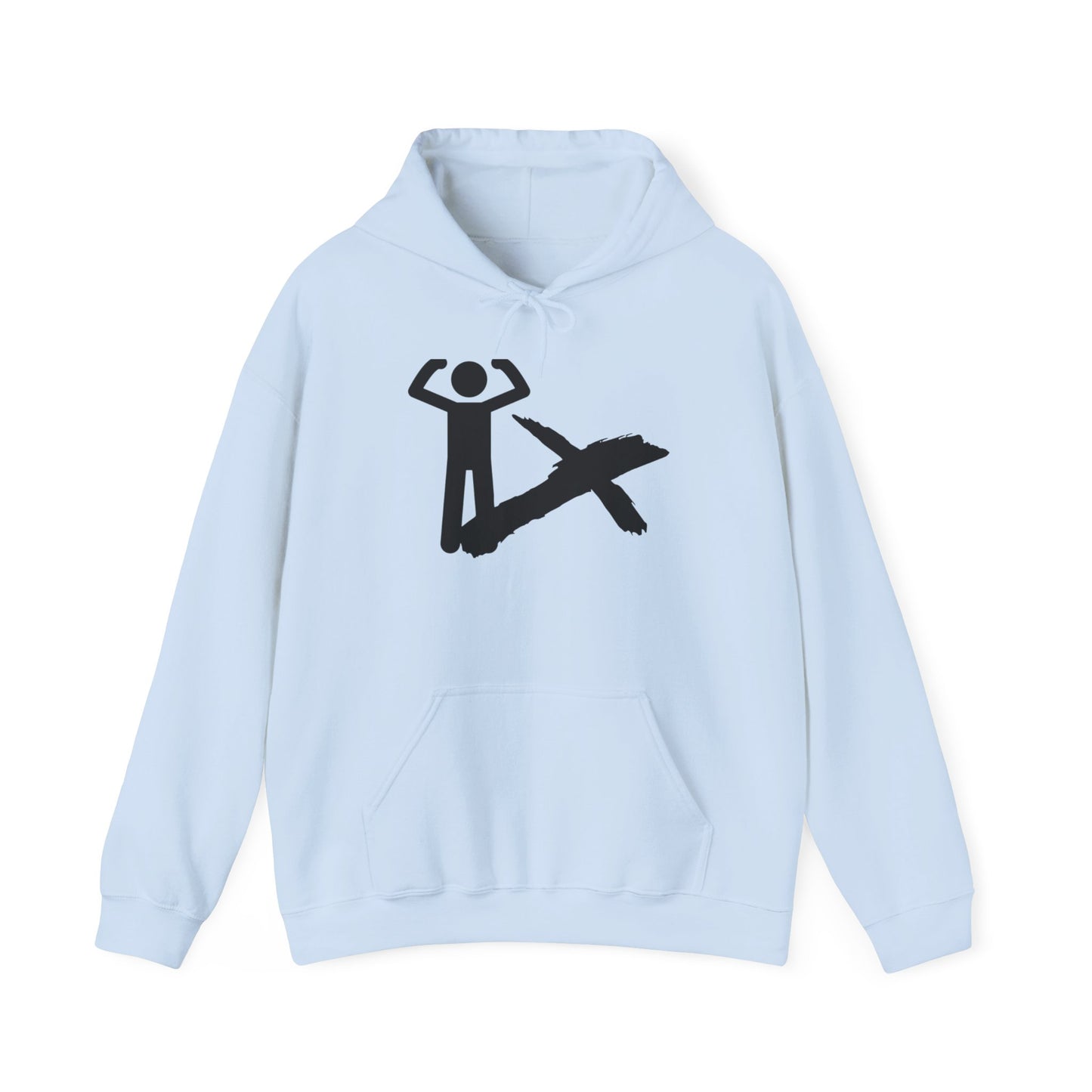 Faith-Inspired Hooded Sweatshirt, Unisex Heavy Blend Hoodie, Inspirational Gift, Christian Apparel, Cozy Sweatshirt, Bible Verse Clothing