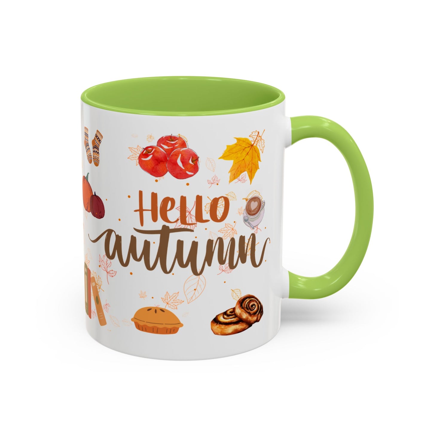 Autumn Vibes Coffee Mug, Cozy Fall Mug, Seasonal Coffee Cup, Pumpkin Spice Lover Gift, Cute Hot Drink Mug