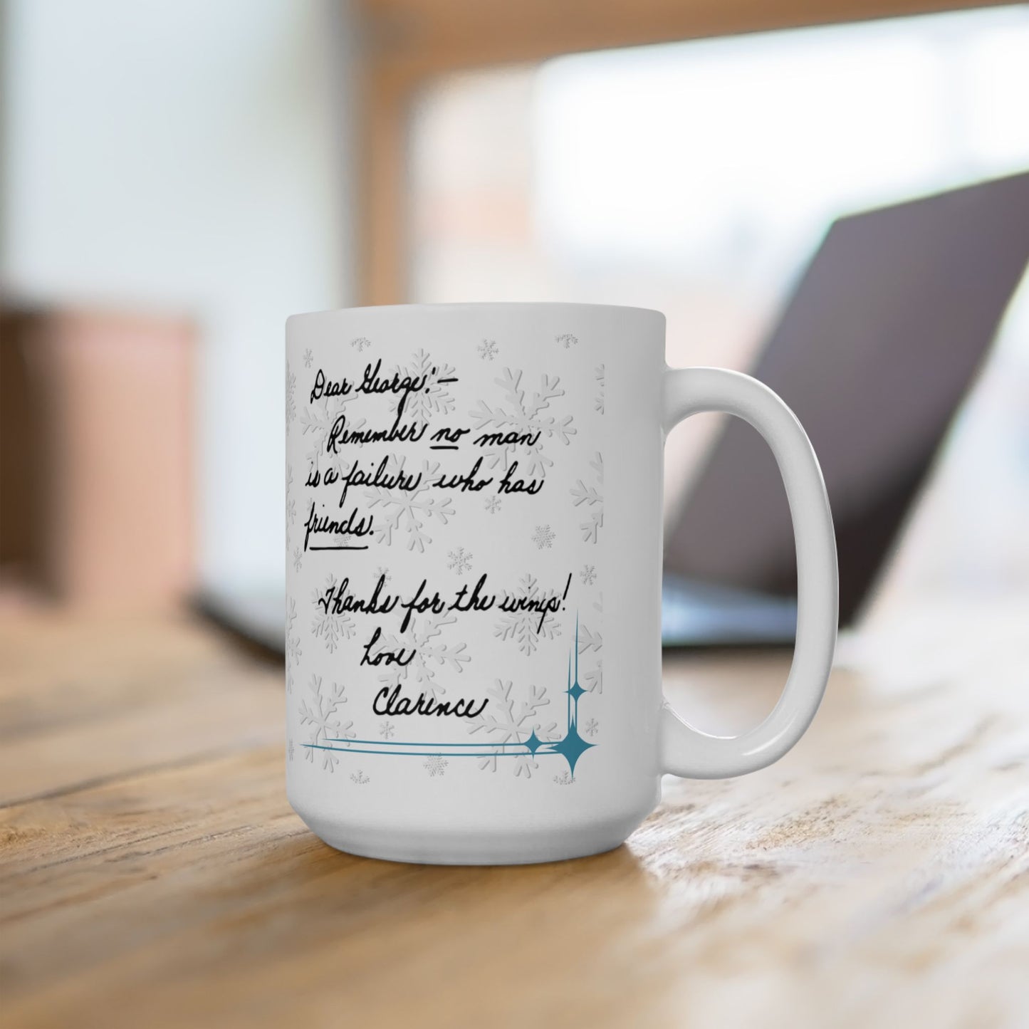 Personalized Winter Celebration Ceramic Mug