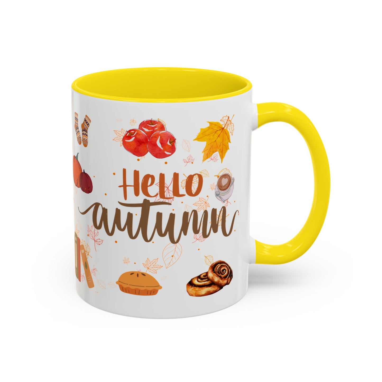 Autumn Vibes Coffee Mug, Cozy Fall Mug, Seasonal Coffee Cup, Pumpkin Spice Lover Gift, Cute Hot Drink Mug
