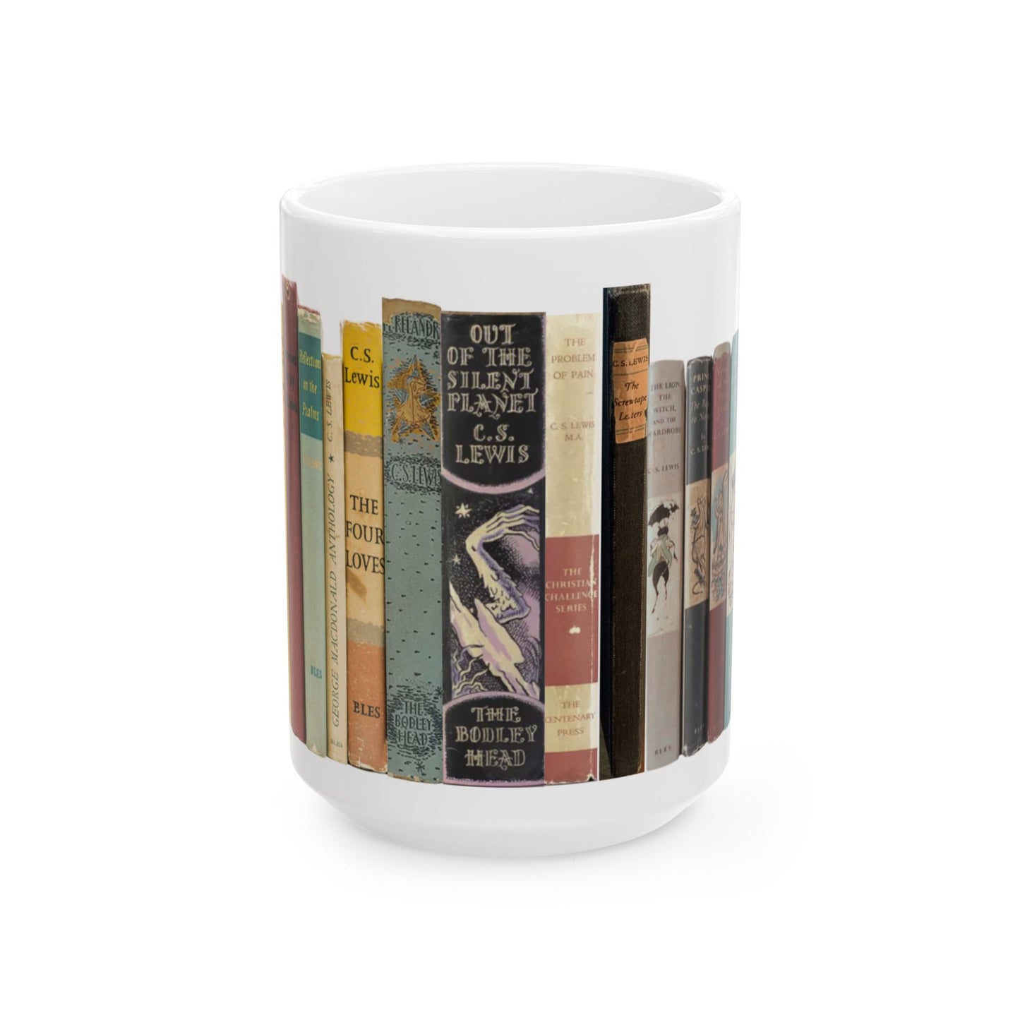 C.S. Lewis Book Spine Mug
