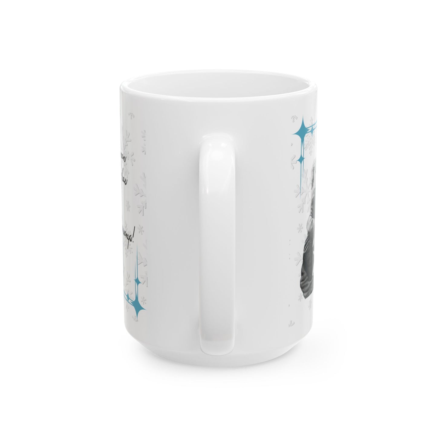Personalized Winter Celebration Ceramic Mug