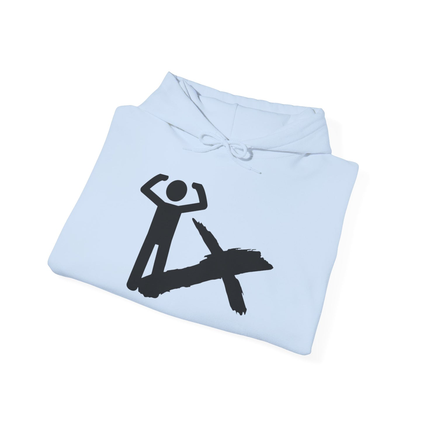 Faith-Inspired Hooded Sweatshirt, Unisex Heavy Blend Hoodie, Inspirational Gift, Christian Apparel, Cozy Sweatshirt, Bible Verse Clothing