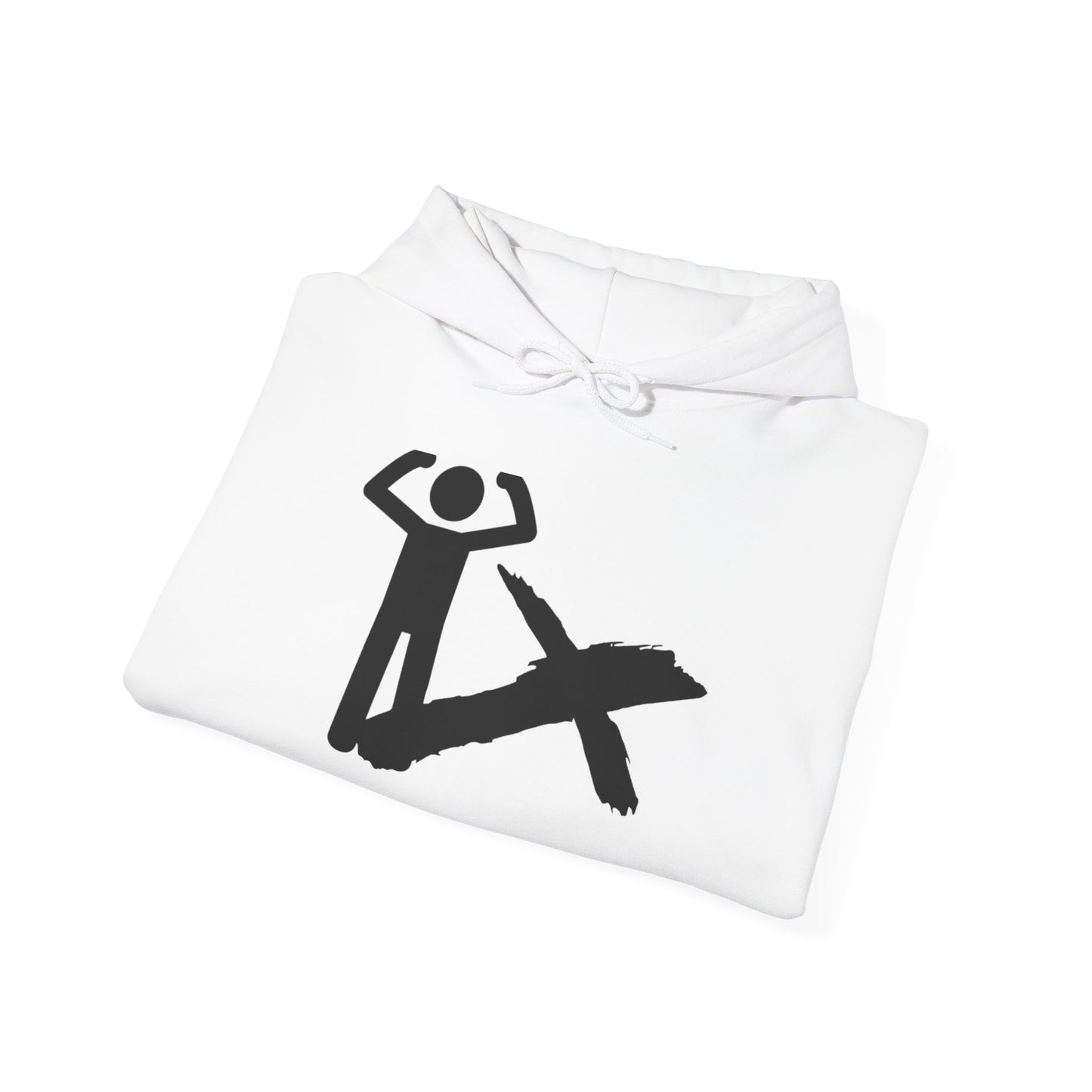 Faith-Inspired Hooded Sweatshirt, Unisex Heavy Blend Hoodie, Inspirational Gift, Christian Apparel, Cozy Sweatshirt, Bible Verse Clothing