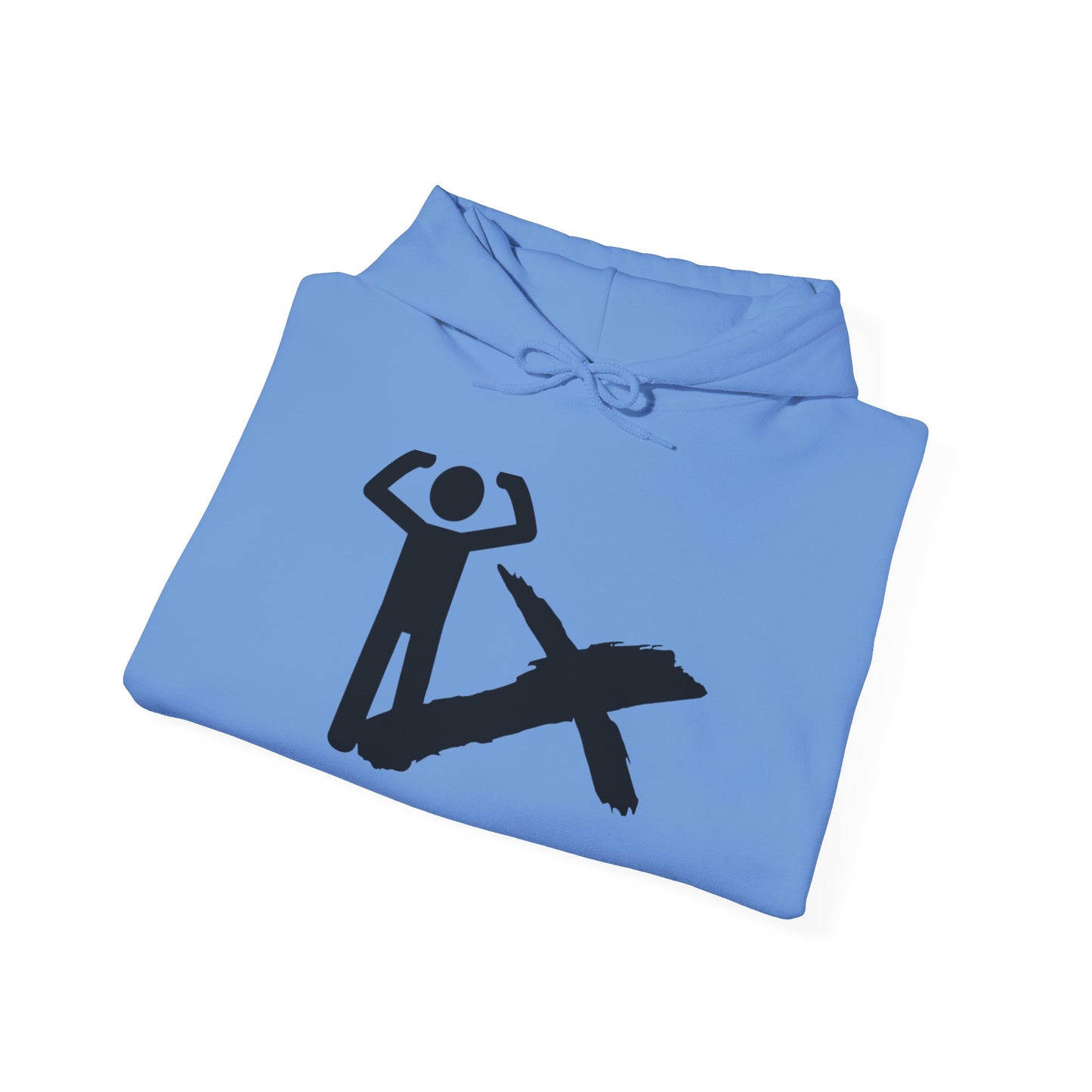 Faith-Inspired Hooded Sweatshirt, Unisex Heavy Blend Hoodie, Inspirational Gift, Christian Apparel, Cozy Sweatshirt, Bible Verse Clothing