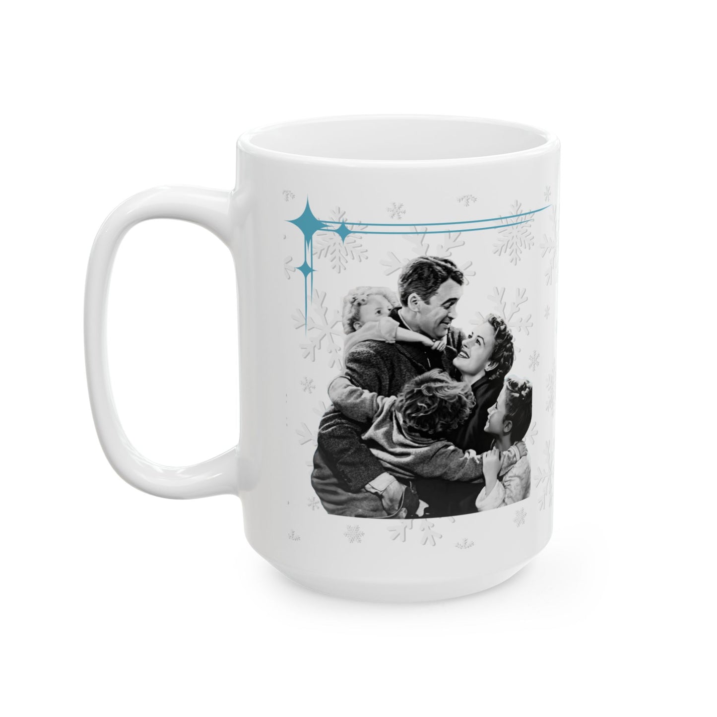 Personalized Winter Celebration Ceramic Mug